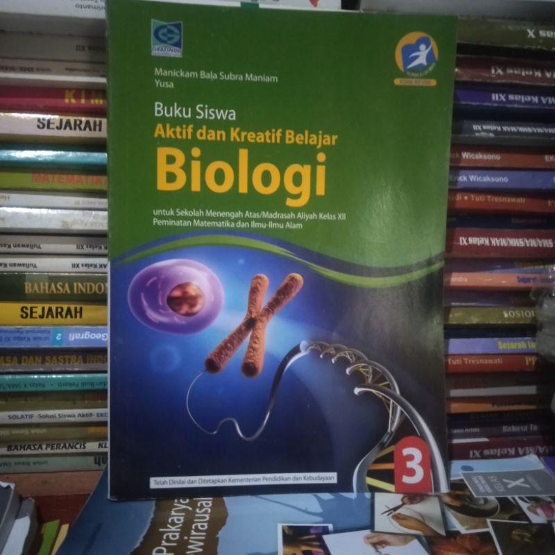 BUKU SISWA BIOLOGI KELAS 12 GRAFINDO