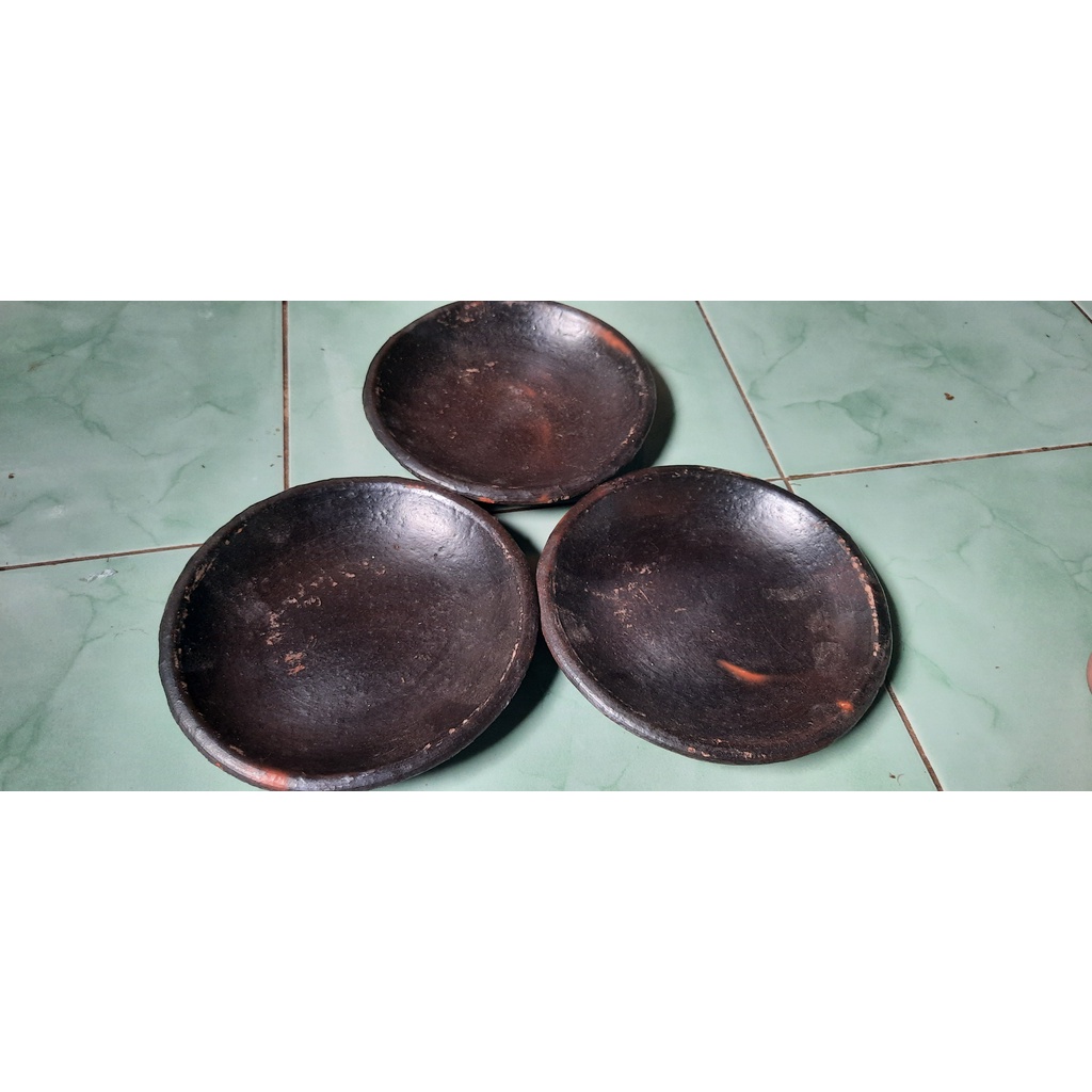 COBEK TANAH LIAT DIAMETER 15 CM / COBEK PENYET / LAYAH PECEL LELE / COBEK SAMBAL/COBEK SAMBEL GAMI