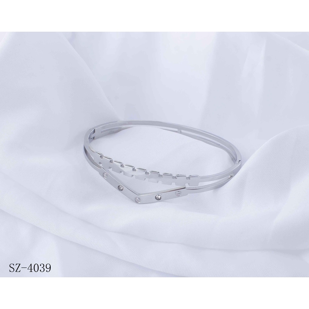 Gelang Titanium Permata Perhiasan Fashion 4039