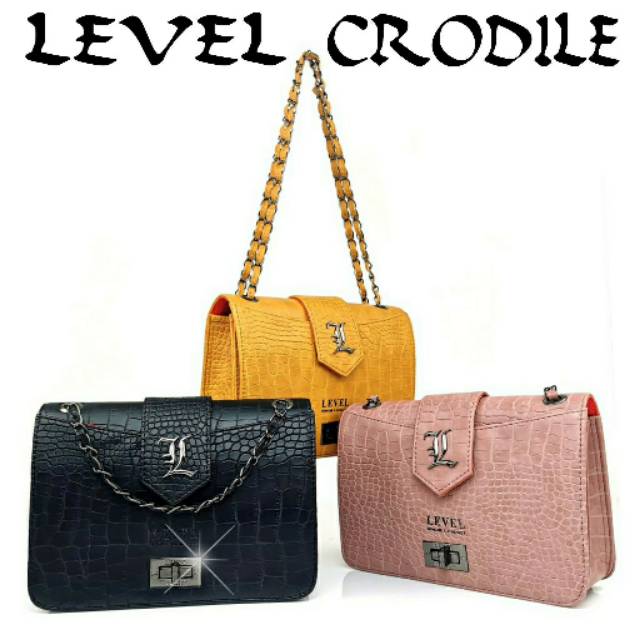 SLING BAG IMPORT FASHION WANITA / TAS SELEMPANG BRANDED LEVEL CRODILE MEWAH ORIGINAL MURAH MERIAH