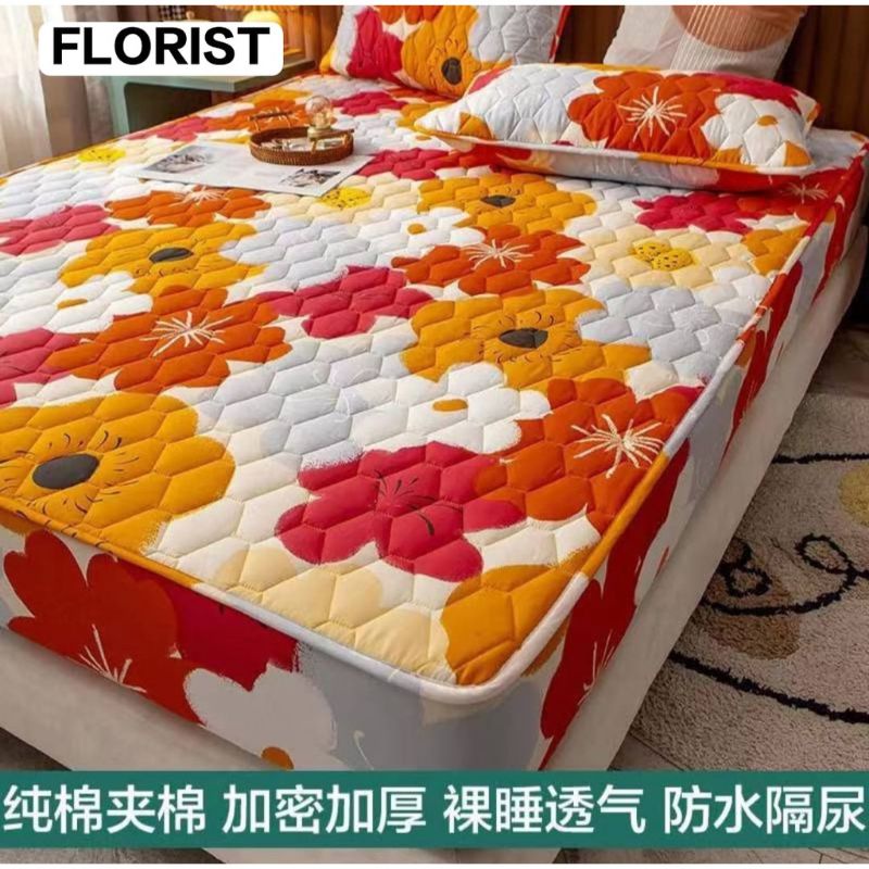 Sprei Waterproof Sprei Anti Ompol 180x200 200x200 160x200 120x200cm