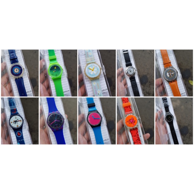 Swatch standar gent, touch, scuba, scuba irony