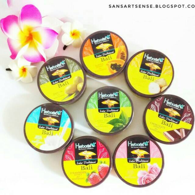 Lulur Bali Herborist Herborist Lulur Bali Lulur Pemutih Herborist Lulur Badan 100g Shopee Indonesia