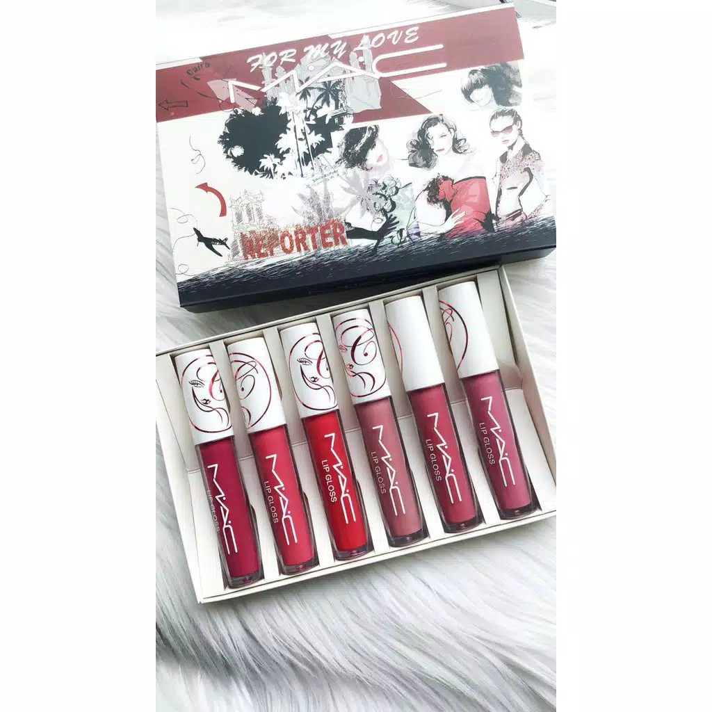 (CYBER) COD TERMURAH MAC LIP GLOSS REPORTER FOR MY LOVE