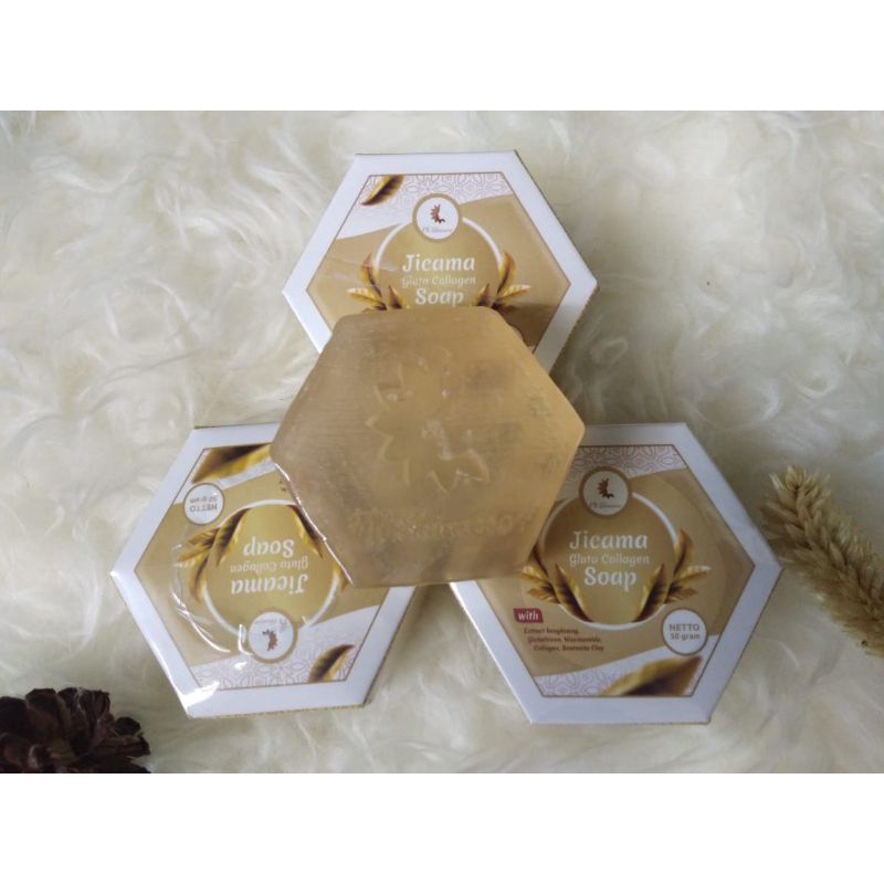 Sabun Wajah FN Skincare Jicama Gluta Collagen Soap