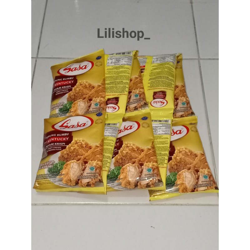 

Tepung Bumbu Kentucky Sasa 1 renceng isi 10@80gr