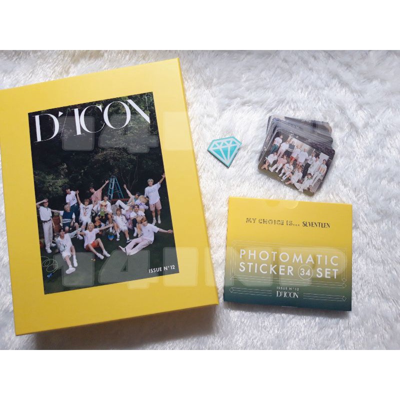 SEVENTEEN DICON MAGAZINE LUXURY VER. (READY STOCK JEONGHAN THE8 SEUNGKWAN)