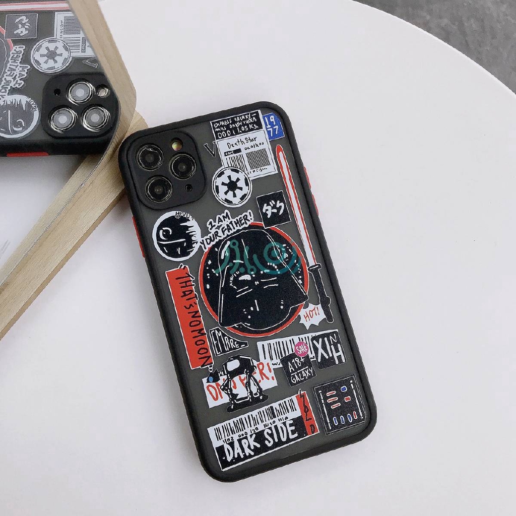 Casing Motif Label Star War Untuk Iphone 11 Pro X Xs Max Se2 6 6s+7 8 Plus