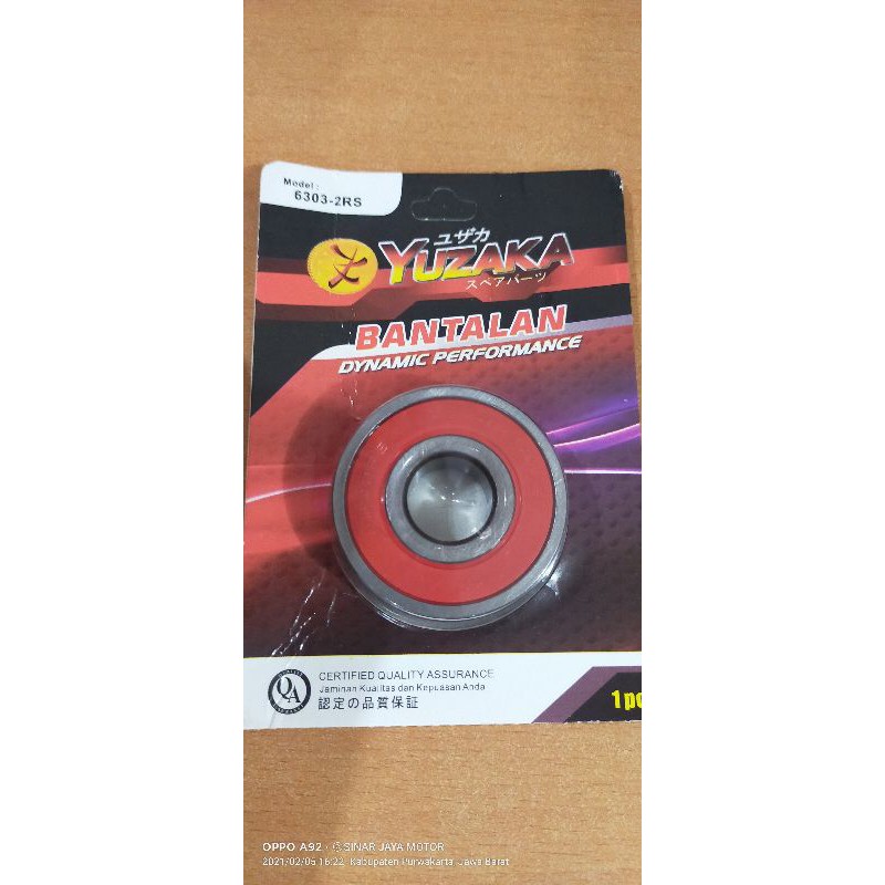 bearing/ laher 6303 yuzaka