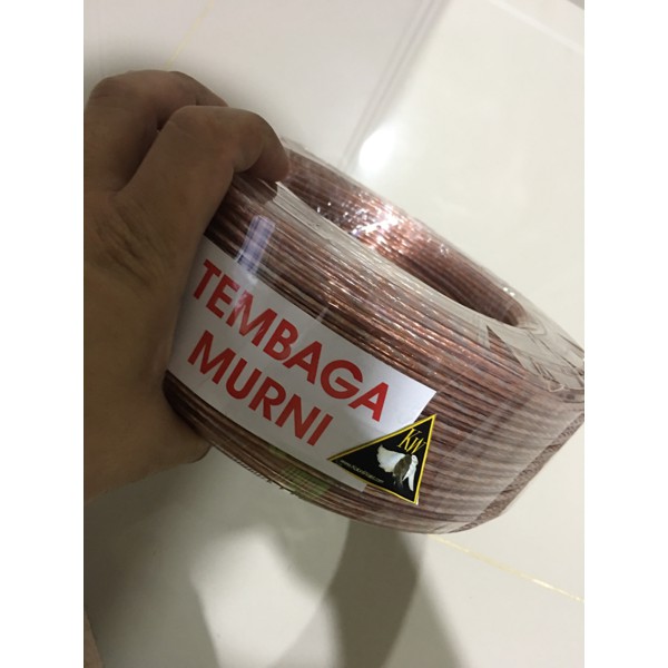 Kabel Tembaga merk "Koloni Walet" / kabel audio walet / kabel Tembaga Murni / bukan audax ax 61 / ka