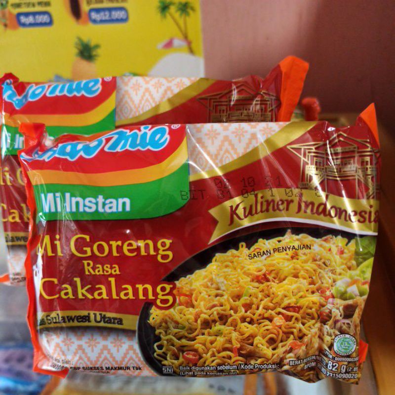 

Indomie Goreng Cakalang khas Sulawesi Utara