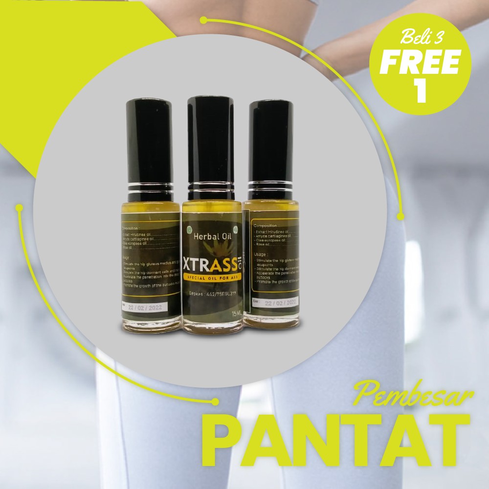 Pembesar + Pemutih Bokong - XTRASS Oil USA