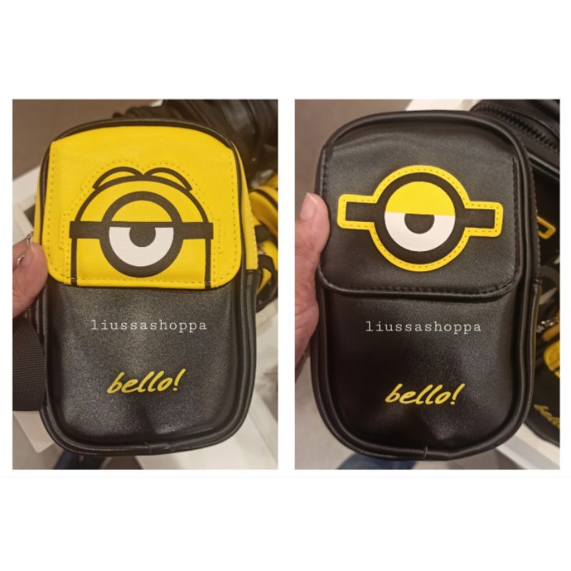 Tas Miniso - Minions Collection Crossbody Bag