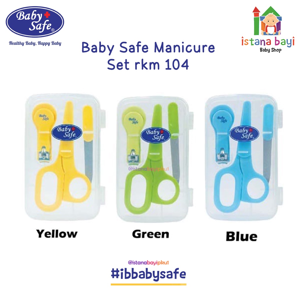 Baby Safe Manicure Set Perawatan Kuku Bayi RKM104