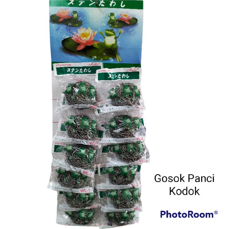 Gosok Panci KODOK (Per LUSIN)