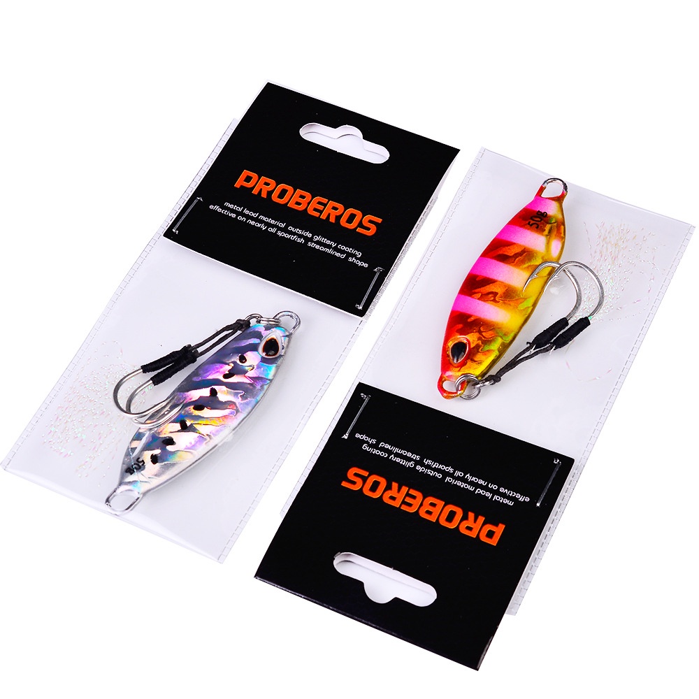 Umpan Pancing Dasaran Fishing Lure Metal Jig Ultralight jigging Casting Castjig Impor Merk Proberos Premium LF108