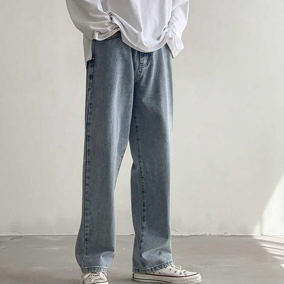 Murah Meriah Celana Jeans Pria Kulot Oversize Jeans Pria Model Kulot