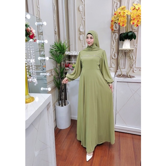 GAMIS MUSLIMAH/DRESS MUSLIMAH/OUTFIT KONDANGAN/GAUN MUSLIMAH/BRIDESMAID