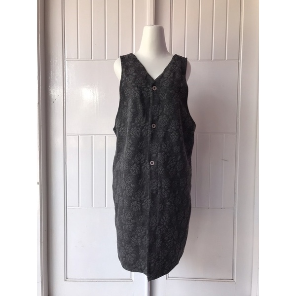 Atasan Rajut Vest Long Outer Cardigan Rajut Jumbo Premium Second Thrift-17. Rompi 100-120/95