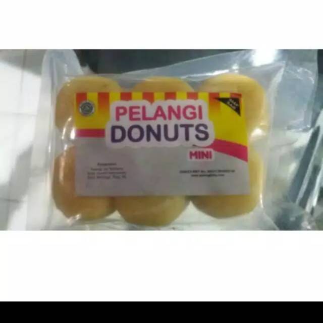 

Donuts Pelangi donat kentang 12s