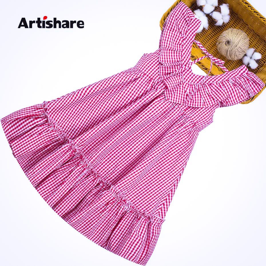 KALILA - VEGA Dress Baju Anak Perempuan / Bahan Polly Cotton