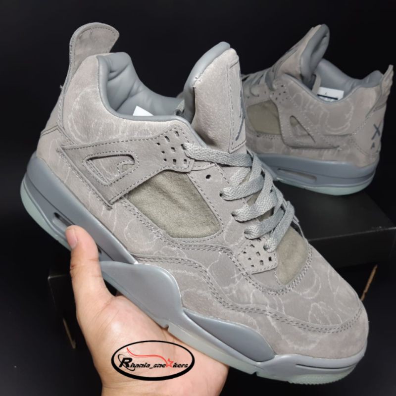 Nike Air Jordan 4 Kaws Grey