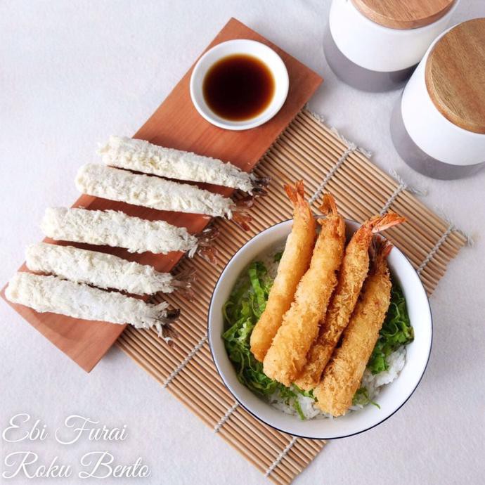 

ENAK Ebi Furai (Frozen Bento) TERLEZAT