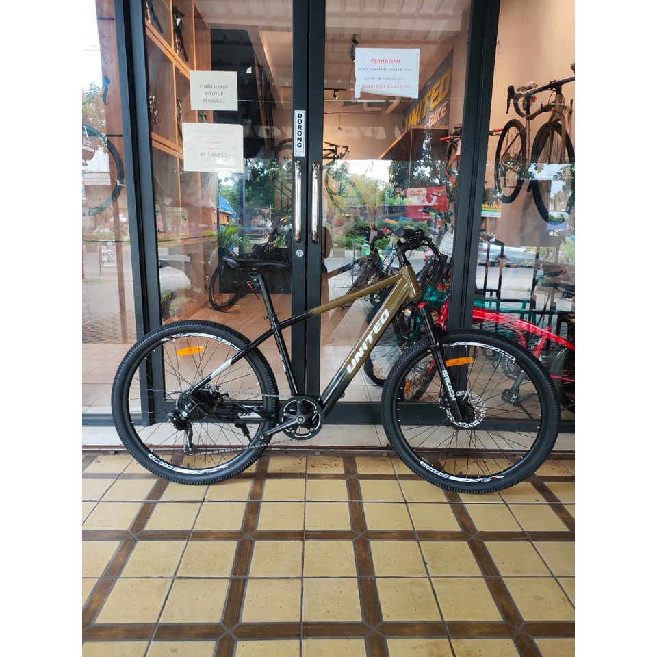 SEPEDA GUNUNG 27.5&quot; UNITED MANROLA E BIKE 8SP