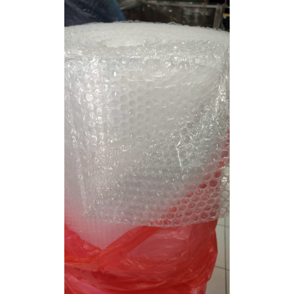 Bubble Wrap Packing 125cmx50m 1 rol Bening Hitam