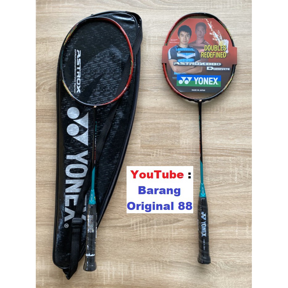 JUAL RAKET BADMINTON YONEX ASTROX 88D SKILL 4U & 3U MARCUS GIDEON ORIGINAL BULUTANGKIS 88 D