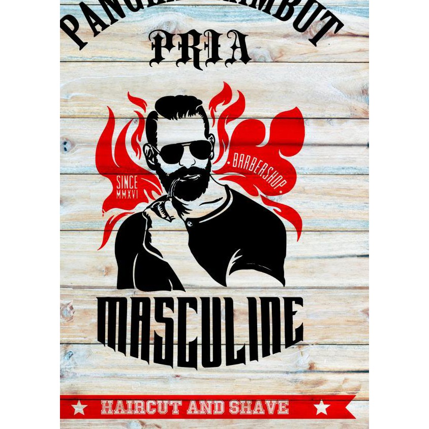 Cantik Spanduk Pangkas Rambut - Erlie Decor