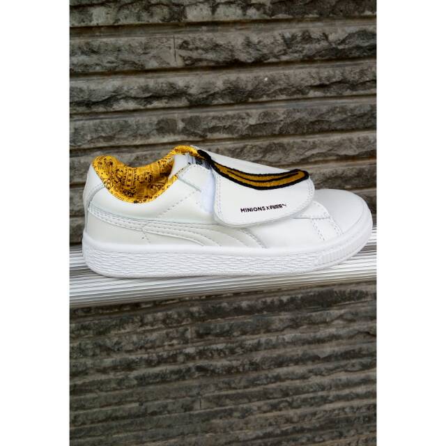 Sepatu Puma Kids Minions/Sepatu Sport kids/Sepatu Running Anak