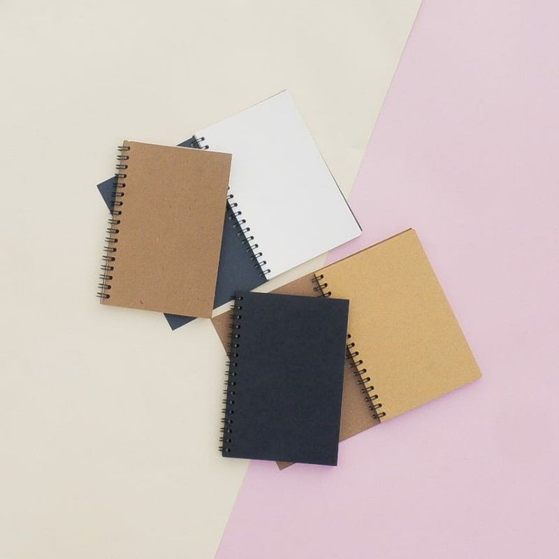 

NOTEBOOK A6 PLAIN | BUKU BLANK ISI KERTAS POLOS