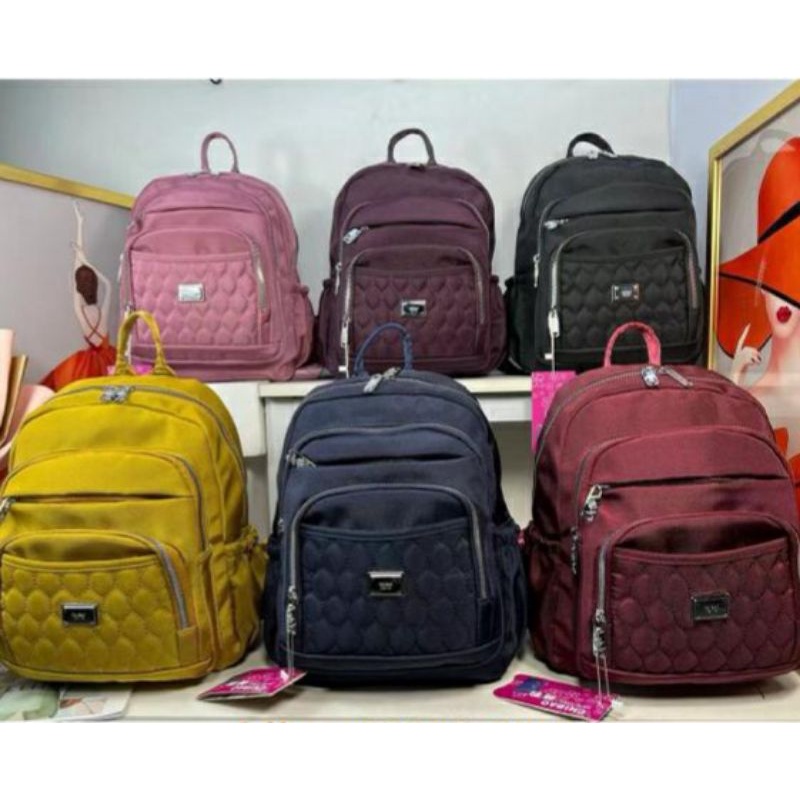 Tas Ransel Chibao 00389-22 Bahan Kanvas. Tas Ransel Wanita Tas Chibao ORI BEST SELLER BISA BAYAR DITEMPAT.!!!!