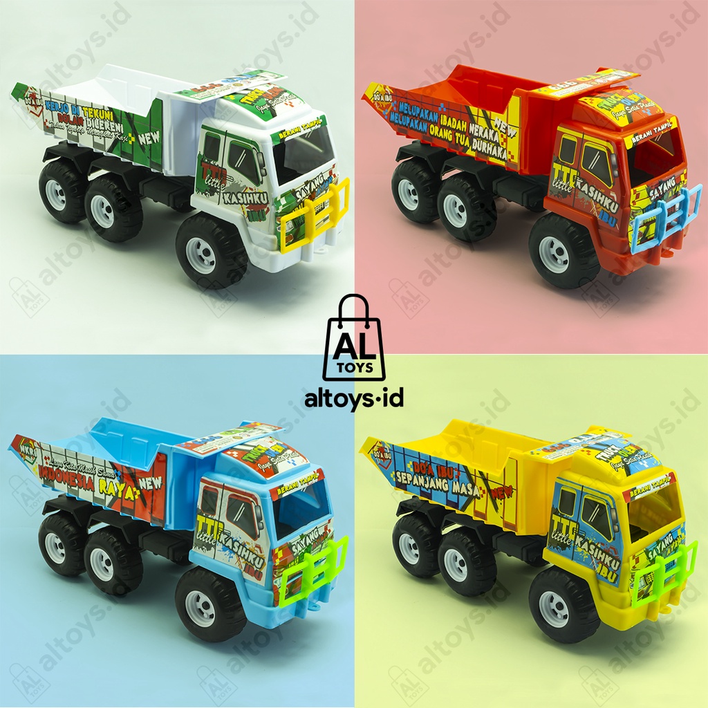 Mainan Mobil Dump Truck Pasir Murah TTD999
