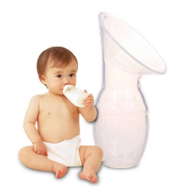 Breastpump Silicone Silikon Silicon Pompa Asi + Tutup