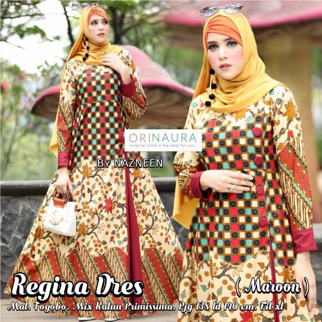 Regina dress ori naura