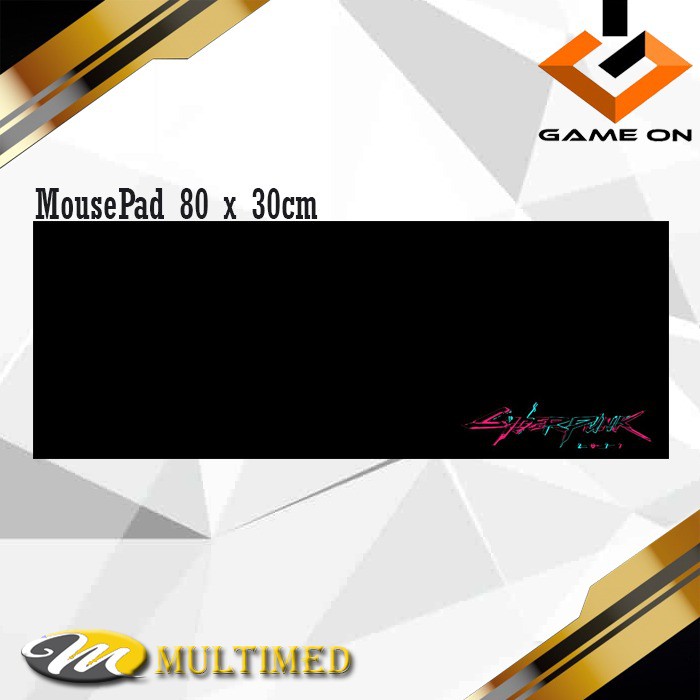 MOUSEPAD Gaming / Alas Mouse Gaming ukuran 80x30cm - CYBER PUNK