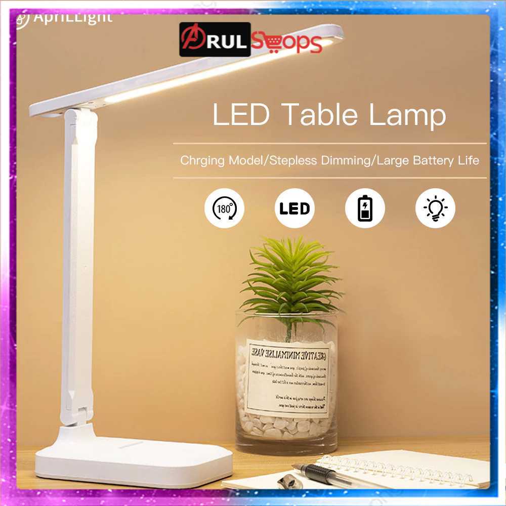 TaffLED Lampu Meja Belajar Desk Lamp USB 6W - T302