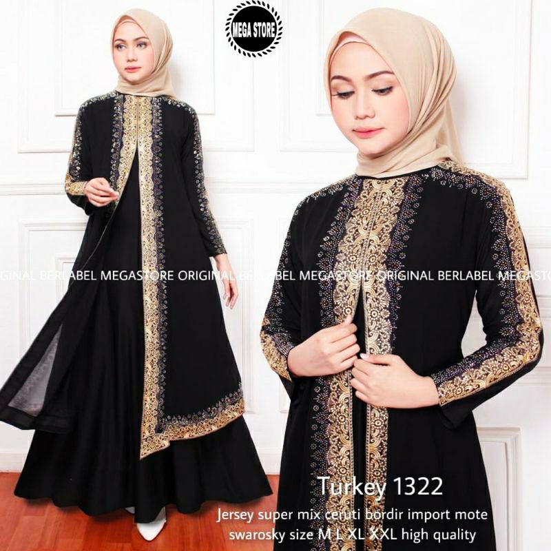 Promo Baju Gamis Wanita Muslim Turkey Terbaru 2021 Paling Murah || Diskon Promo Baju Gamis Wanita Mu