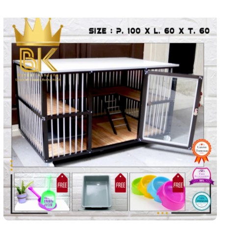 Kandang kucing ukuran XL