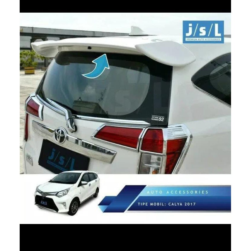 Spoiler Belakang Mobil Calya Sigra Warna Body