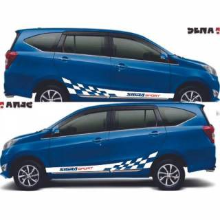 stiker striping mobil desain 776