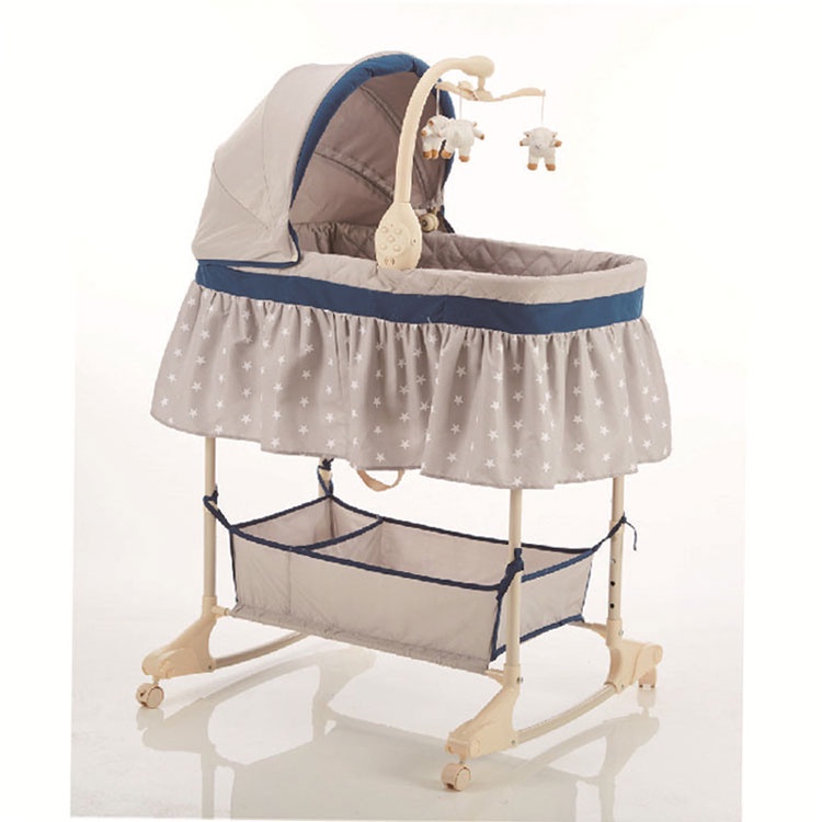 Baby Bassinet +  Rocker Bassinet Ayunan Bayi Bouncer Baby Bed Adjustable Baby Bassinet 4in1 PL501 Maribel