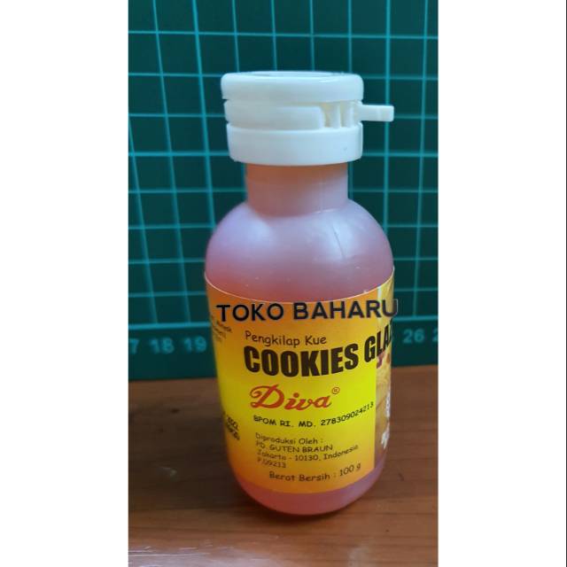 

Cookies Glaze Diva Pengilap Kue 100 gr