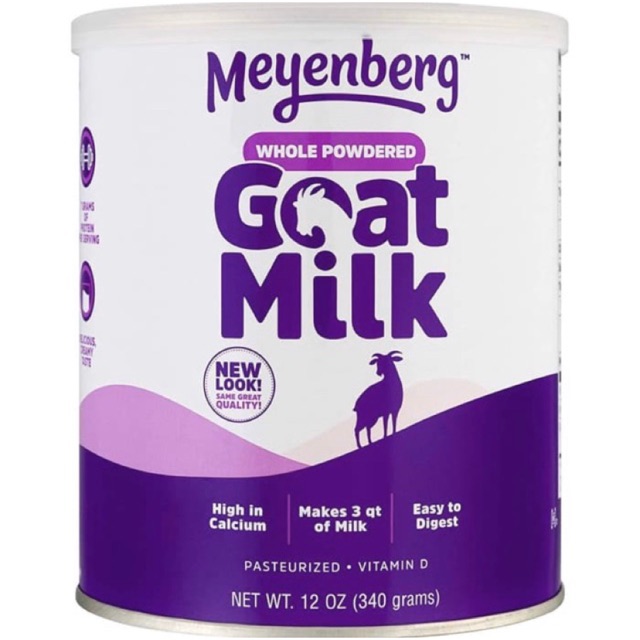 Meyenberg Goat Milk Powder Whole 340gr Susu Kambing Bubuk Alami Import Shopee Indonesia