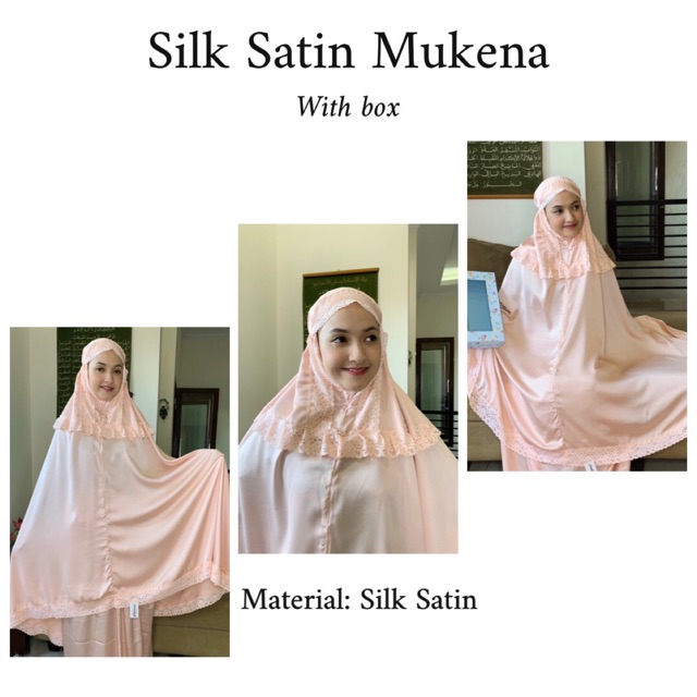 Silk Satin Mukena