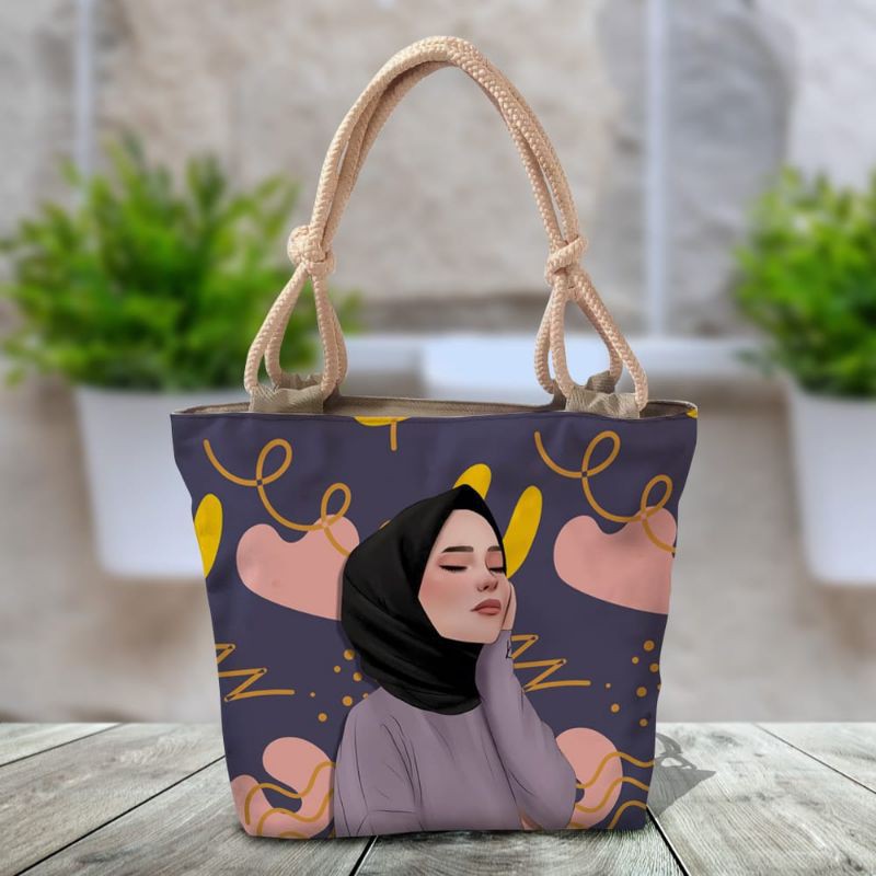 Tas Kanvas Series Hijab (K)
