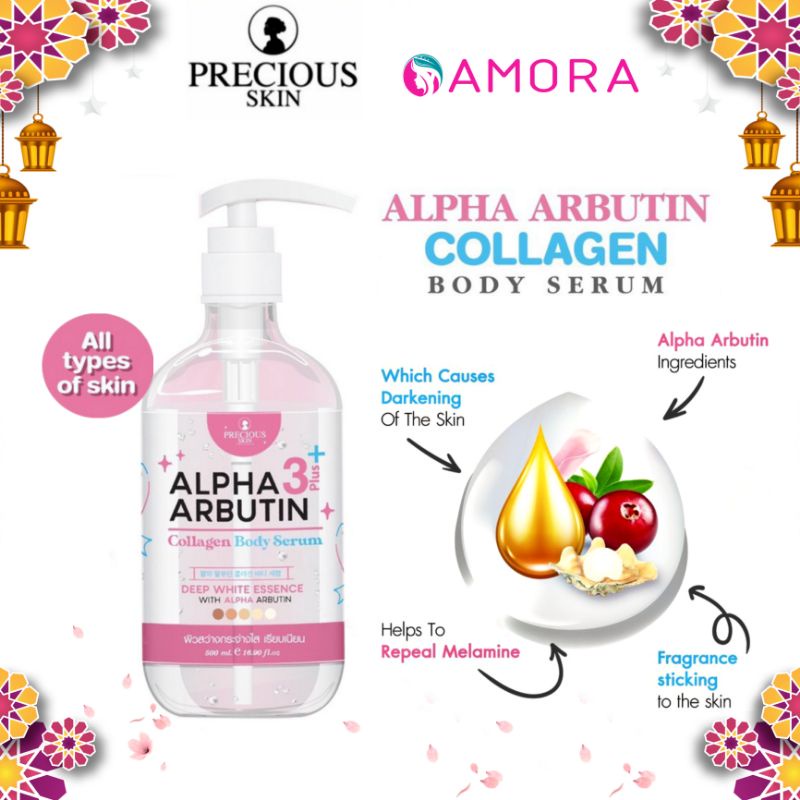 ALPHA ARBUTIN Collagen Body Serum - 500ml