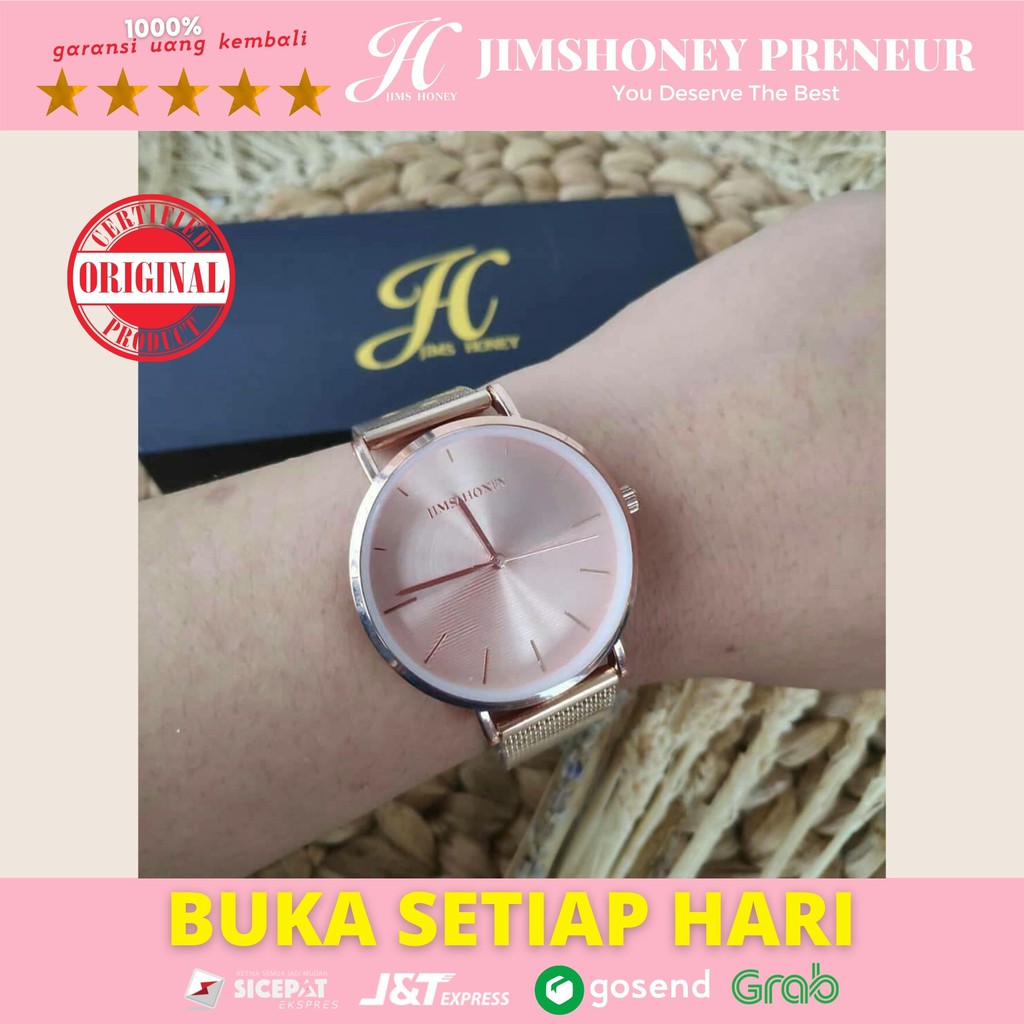 JAM TANGAN  WANITA JHW 02 JIMS HONEY ORIGINAL JAM TANGAN PASIR TRENDY